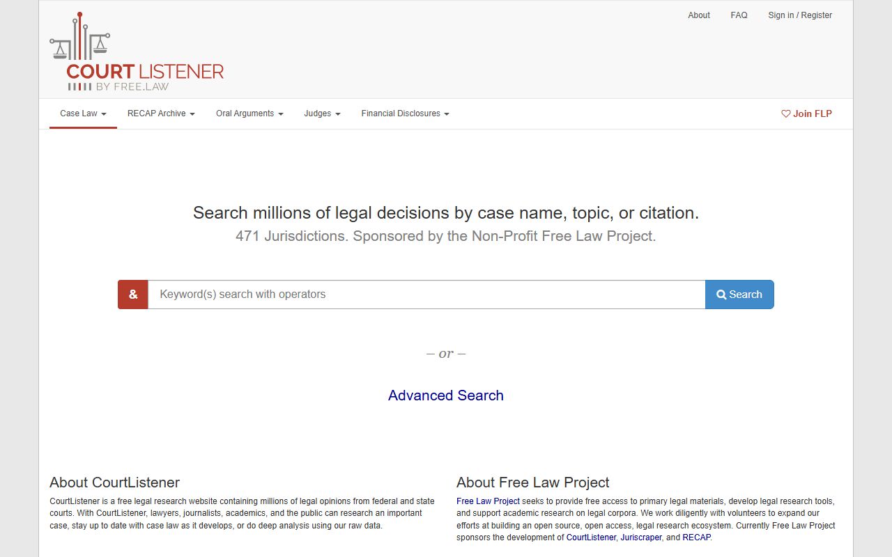 St. Tammany Parish court dockets CourtListener case law alternative
