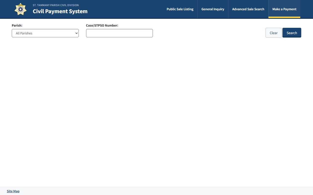 St. Tammany Parish warrant records STPSO public payment portal